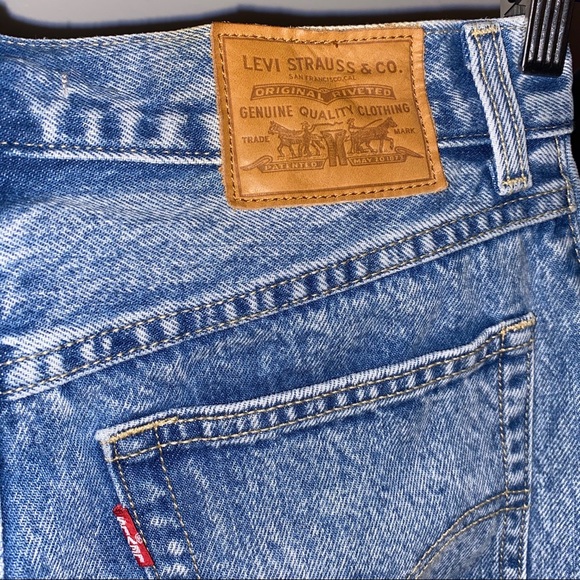 Levi’s Button Thru Mom Skirt Size 26 - Picture 5 of 6